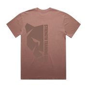 Faded Pink back flat lay